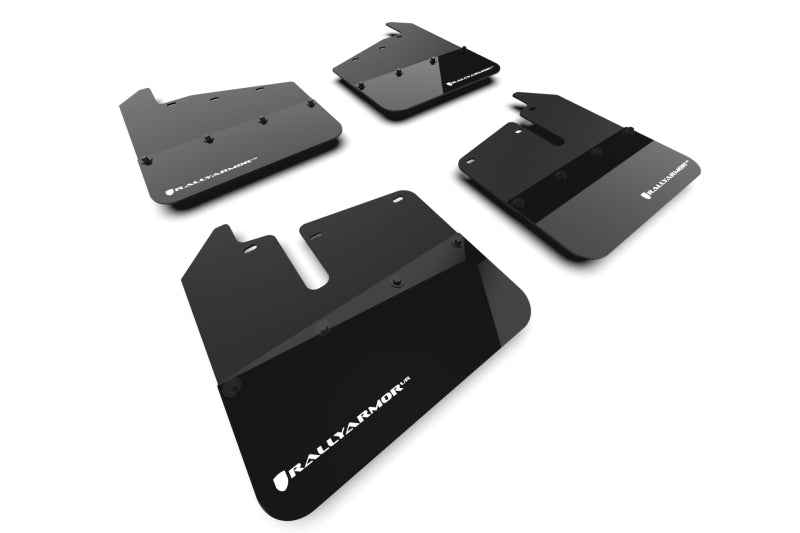 Rally Armor Mud Flap | GMC Sierra 2500HD / 3500HD (20-26) (MF131-BLK-WH)