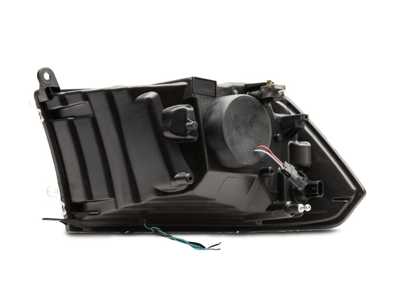 Raxiom LED Halo Projector Headlights Black Housing (F&R): Dodge Ram / Ram 1500 (02-18)