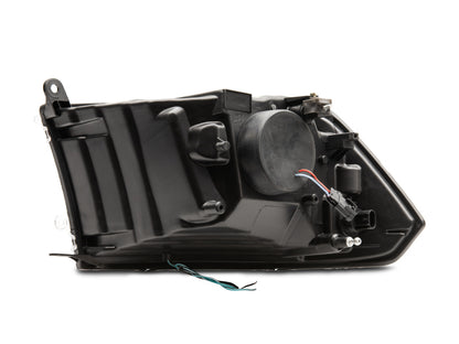 Raxiom LED Halo Projector Headlights Black Housing (F&R): Dodge Ram / Ram 1500 (02-18)