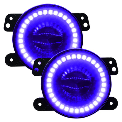 ORACLE Lighting Hi-Perf LED Fog Lights: Fits Jeep Wrangler / Gladiator (07-26) w/o Controller