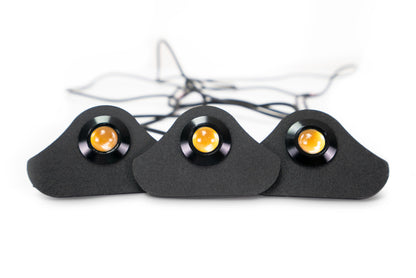 DV8 Offroad Amber Marker Lights: Jeep Wrangler (18-21) / Wrangler JK (18)