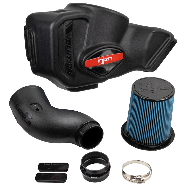Injen EVO Evolution Cold Air Intake System Dry Filter (F&R): RAM 2500/3500 2019-2026 6.7L Cummins