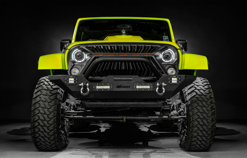 ORACLE Lighting ColorSHIFT Bi-LED Projector Headlights (FRONT): Jeep Wrangler (07-18)