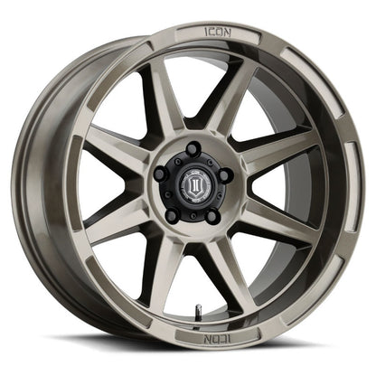 ICON Bandit 20x10 6x5.5 -24mm Offset Gloss Bronze Wheel | Ford Bronco (21-26) (6020108345BG)