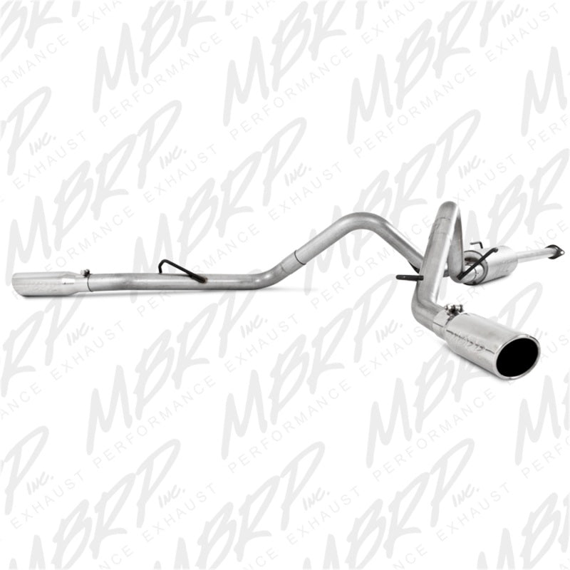 MBRP 2.5in. Dual Split Side Cat-Back Exhaust | Toyota Tacoma 4.0L EC/CC (05-13) (S5328AL)