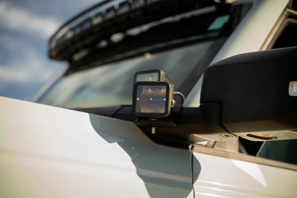 DV8 Offroad A Pillar Dual Light Pod Drop Mounts | Ford Bronco (21-26) (LBBR-08)