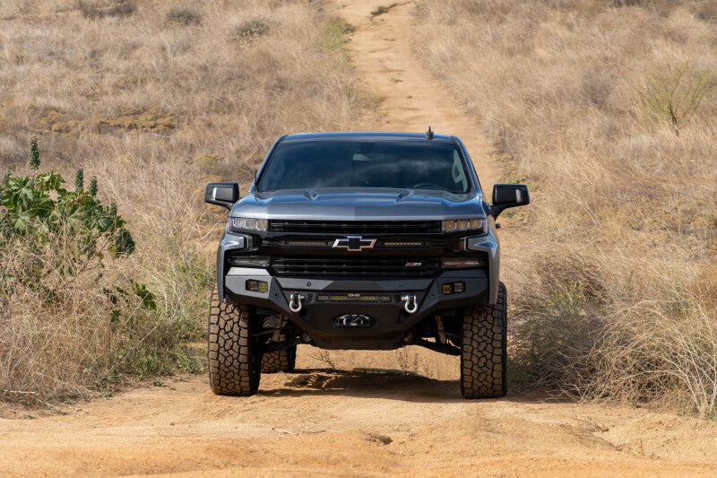DV8 Offroad SPEC Series Front Bumper | Chevrolet Silverado 1500 (19-26) (FBCS1-07)