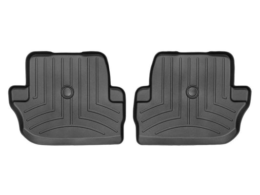 WeatherTech FloorLiner Rear Floor Mats (Black): Jeep Wrangler 2018 - 2025