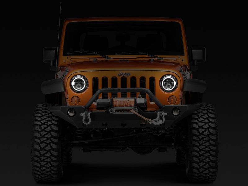 Raxiom 97-18 Jeep Wrangler Axial Halo Headlights | TJ/JK (J108037)