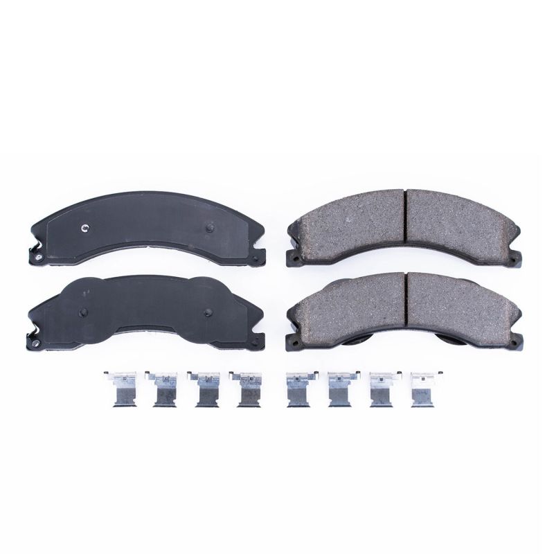 PowerStop Z17 Evolution Ceramic Brake Pads | GMC Sierra 2500HD / Silverado 2500HD / 3500HD (20-26) (17-1411)