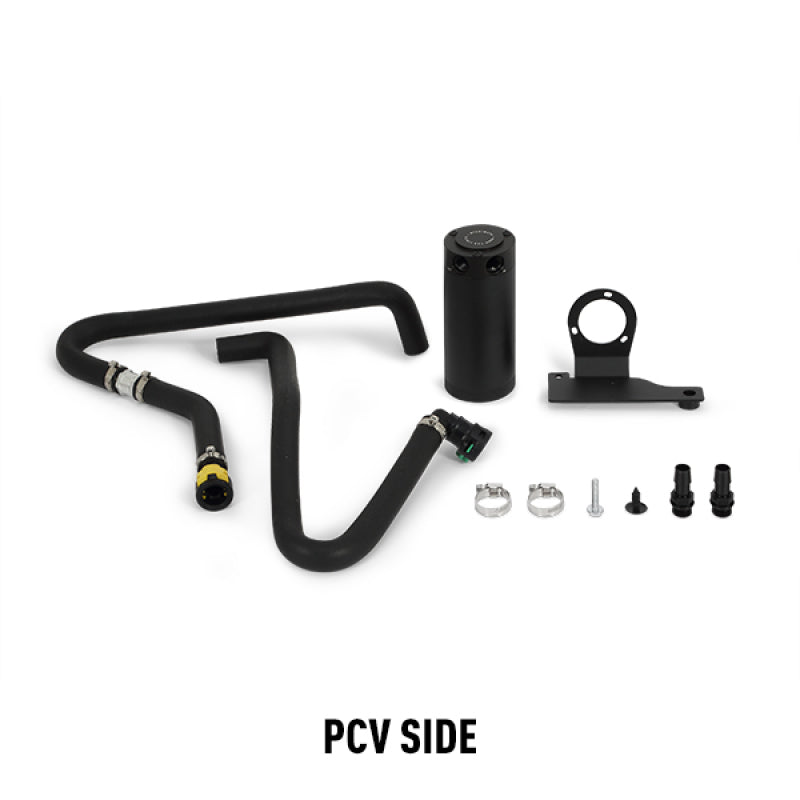 Mishimoto Baffled Oil Catch Can Kit | 2011-2014 Ford F-150 3.5L EcoBoost (MMBCC-F35T-11SBE)