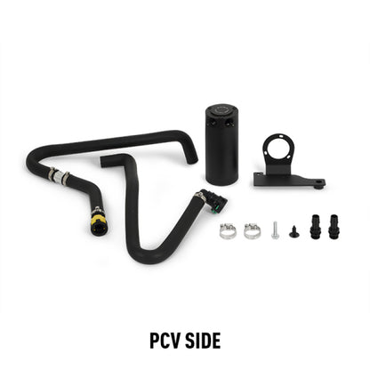 Mishimoto Baffled Oil Catch Can Kit | 2011-2014 Ford F-150 3.5L EcoBoost (MMBCC-F35T-11SBE)