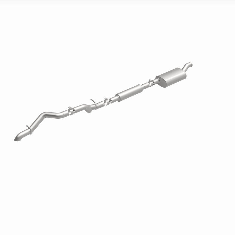 MagnaFlow Overland Cat-Back Perf Exhaust No-Tip Exit (REAR): Jeep Wrangler JL/JK 18-25 3.6L V6