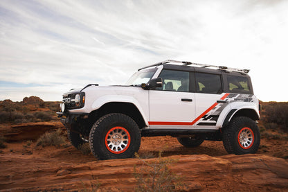 DV8 Offroad 2022+ Ford Bronco Raptor Tube Front Bumper | Ford Bronco (21-26) (FBFR-02)