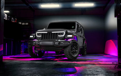 Oracle Lighting Vector Series Full LED Grille: Jeep Wrangler (18-23) / Gladiator (20-23)