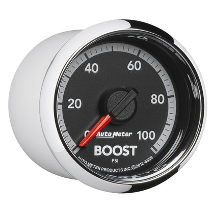 AutoMeter Gen4 Dodge Factory Match 52.4mm Mechanical Boost Gauge | Dodge / Jeep (09-18) (8509)