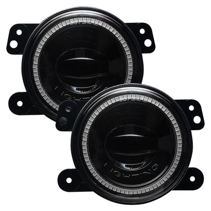 ORACLE Lighting Hi-Perf LED Fog Lights (PAIR): Jeep Gladiator / Wrangler / JK (07-24) - Amber