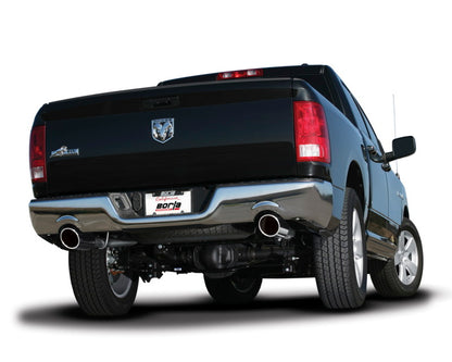Borla S-Type Cat-Back Exhaust (Polished Tips, Thru Bumper): Dodge Ram 5.7L Hemi (09-18)