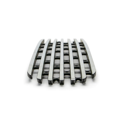 DV8 Offroad Polished Grille Inserts: Jeep Wrangler (2007-2017) / Wrangler JK 2018