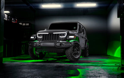 Oracle Lighting Vector Series Full LED Grille: Jeep Wrangler (18-23) / Gladiator (20-23)
