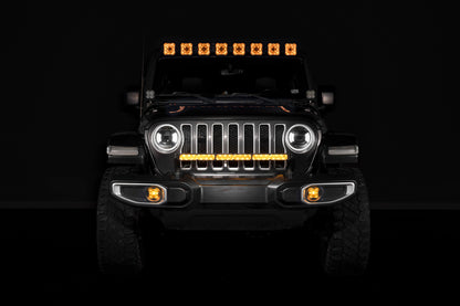 Diode Dynamics Jeep 2018 SS30 Bumper LED Kit Sport White Driving ABL | Jeep Wrangler JL (18-25) (DD8717)
