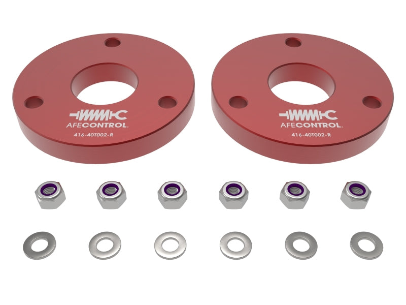 aFe 1.25in Leveling Kit Red | Chevy Colorado ZR2 / GMC Canyon AT4X (23-24) (416-40T002-R)