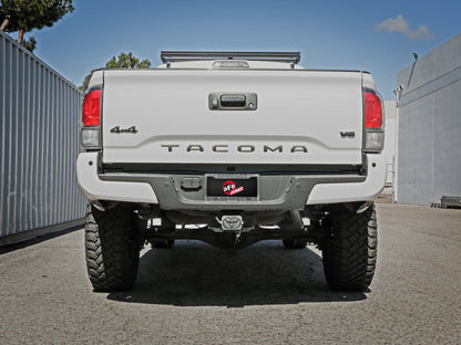 aFe 2.5in 409SS Cat-Back Exhaust Hi-Tuck | Toyota Tacoma V6-3.5L (16) (49-46034)