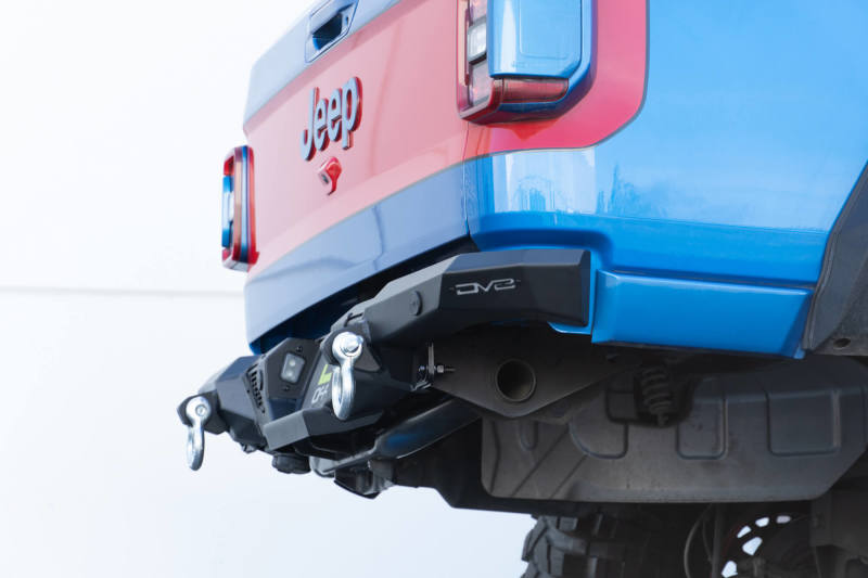 DV8 Offroad Spec Series Rear Bumper: Fits Most Jeep Wrangler / Gladiator Models (2018-2026)