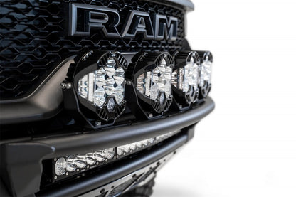 Addictive Desert Designs Light Hoop for Ram 1500 TRX PRO Bolt-On Front Bumper (19-24) - Hammer Black