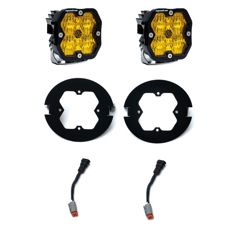 Baja Designs Squadron 2.0 FPK Amber | Ford F-150 / Toyota Tundra / Tacoma (06-14 / 07-13 / 05-11) (440076)