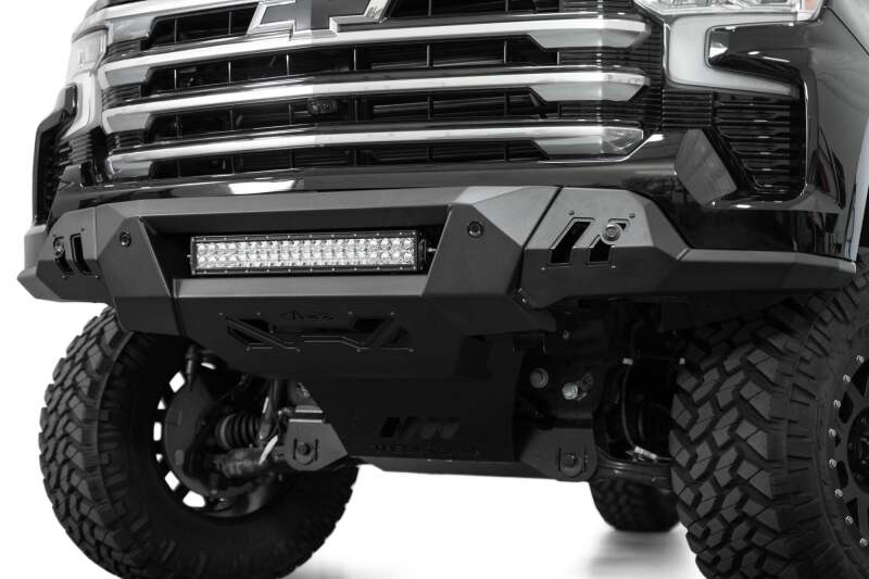 Addictive Desert Designs Black Label Front Bumper | Chevrolet Silverado 1500 (19-26) / Silverado ZR2 (22-26) (F140300010103)