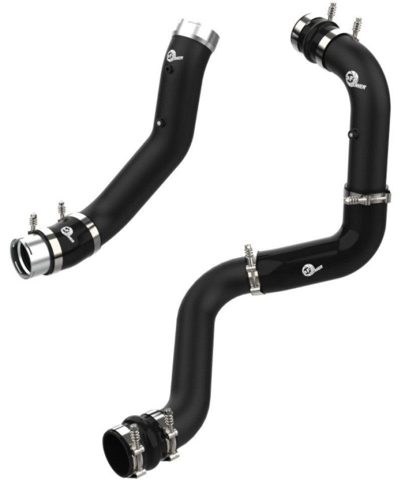 aFe BladeRunner 3in Aluminum Charge Pipe Kit | GM Diesel Trucks V8 6.6L L5P (20-21) (46-20444-B)