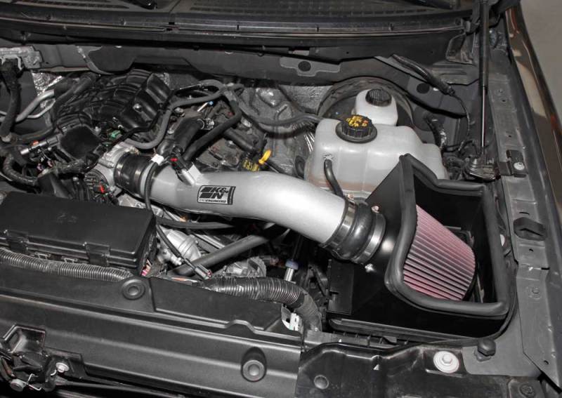 K&N 12-13 Ford F150 3.7L V6 High-Flow Performance Intake | Ford F150 (12-13) (77-2585KS)