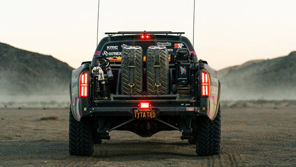 AlphaRex NOVA-Series Prismatic LED Tail Lights - Alpha-Black | Toyota Tacoma (16-23) (680092)