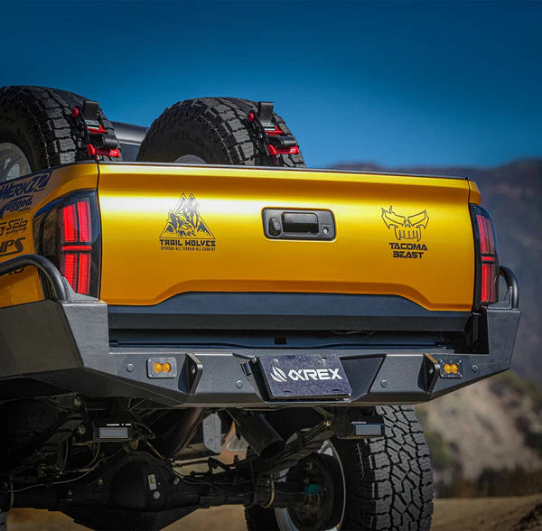 AlphaRex NOVA-Series Prismatic LED Tail Lights - Black | Toyota Tacoma (16-23) (680082)