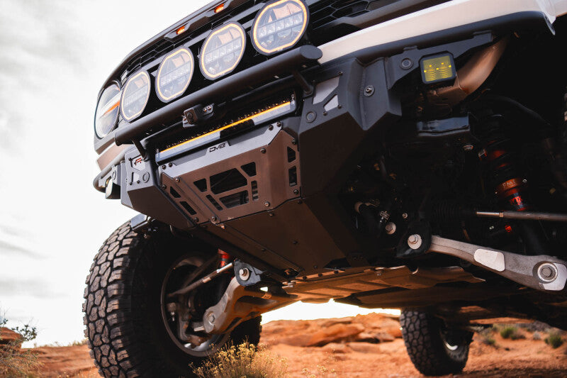 DV8 Offroad 2022+ Ford Bronco Raptor Tube Front Bumper | Ford Bronco (21-26) (FBFR-02)