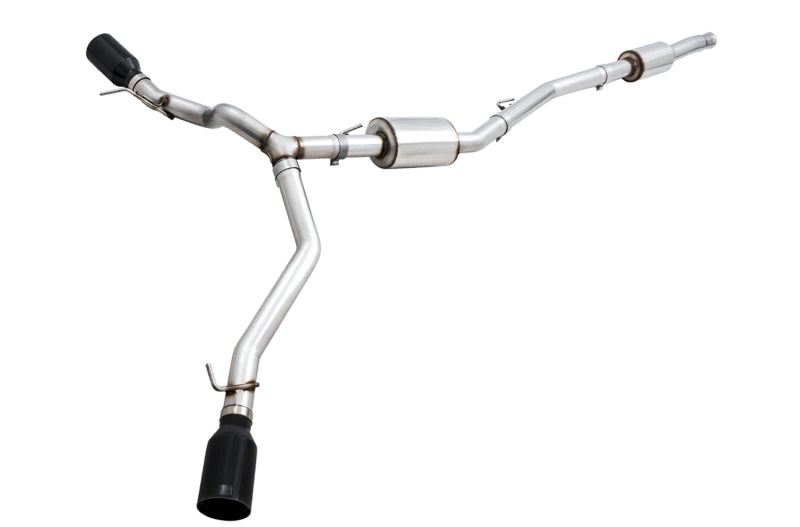 AWE Tread Edition Cat-Back Exhaust (Black Tips, Dual Exit): Jeep Gladiator 3.6L V6 2020 - 2025