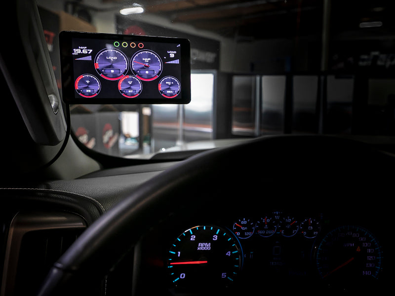aFe AGD 5.5in Digital Gauge Display Monitor | Dodge/RAM/Ford/GM Diesel Trucks (08-18) (77-91001)