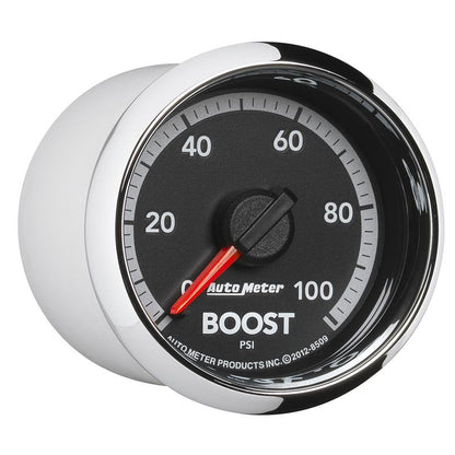AutoMeter Gen4 Dodge Factory Match 52.4mm Mechanical Boost Gauge | Dodge / Jeep (09-18) (8509)