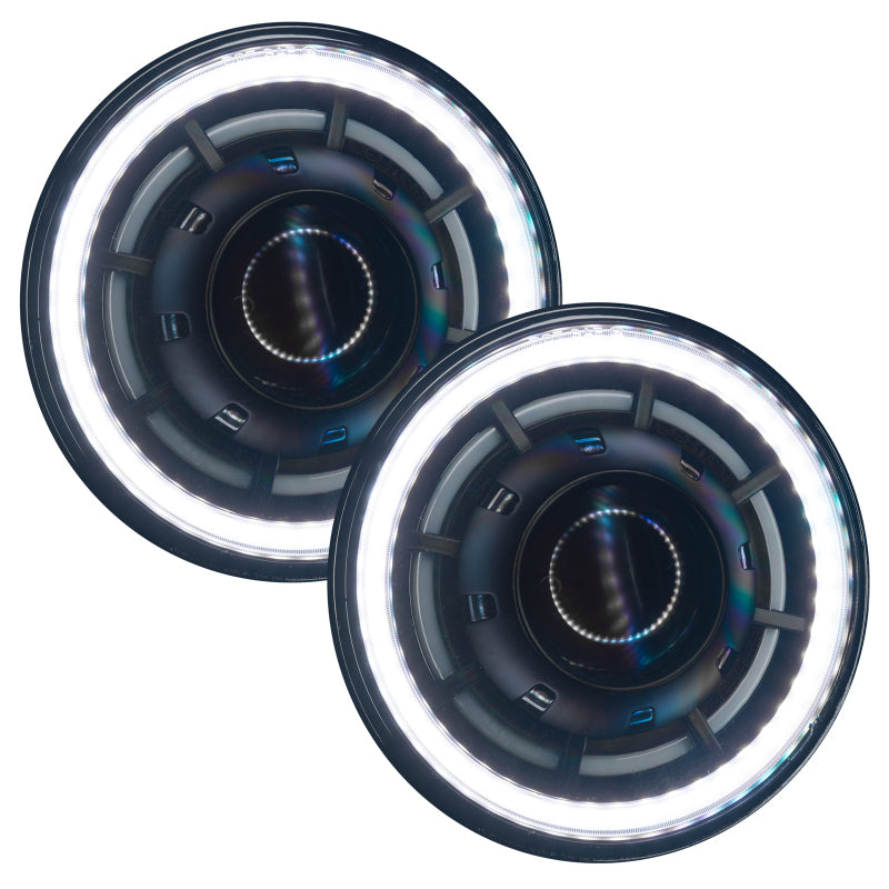 ORACLE Lighting ColorSHIFT Bi-LED Projector Headlights (FRONT): Jeep Wrangler (07-18)