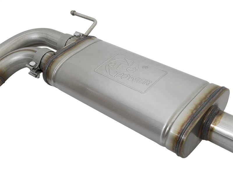 aFe Rebel Series 3in 409SS Cat-Back Exhaust | Toyota Tacoma V6-3.5L (16-18) (49-46032-P)