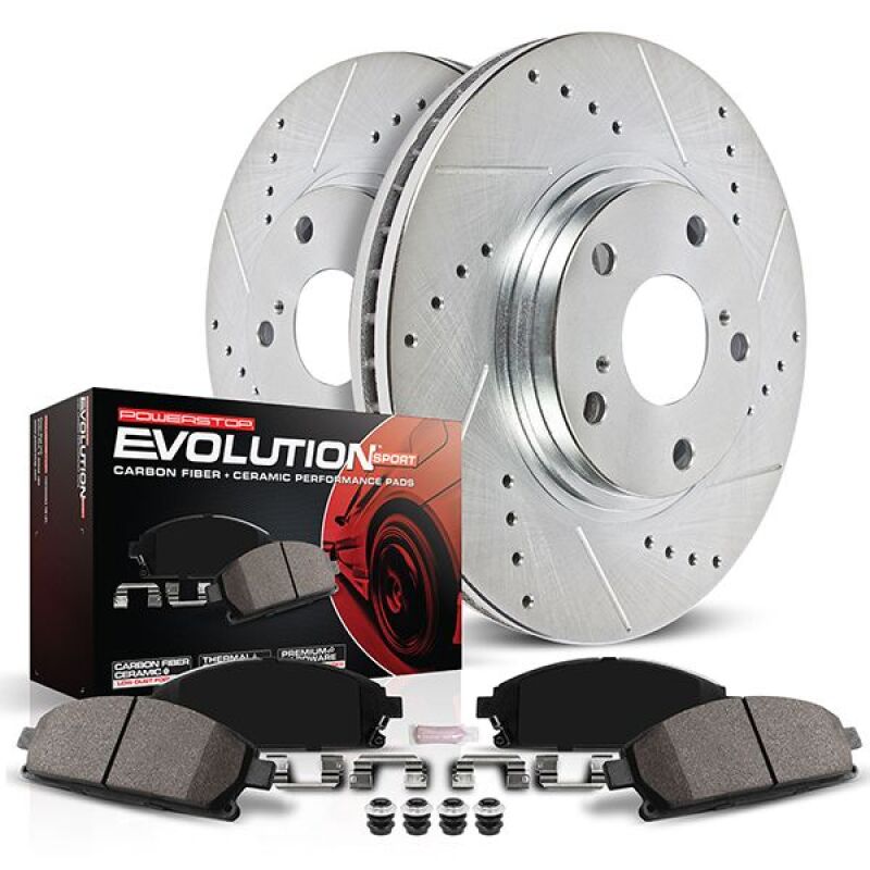 PowerStop Front Z23 Evolution Brake Kit | Toyota Tundra (2022–2024) (K8932)