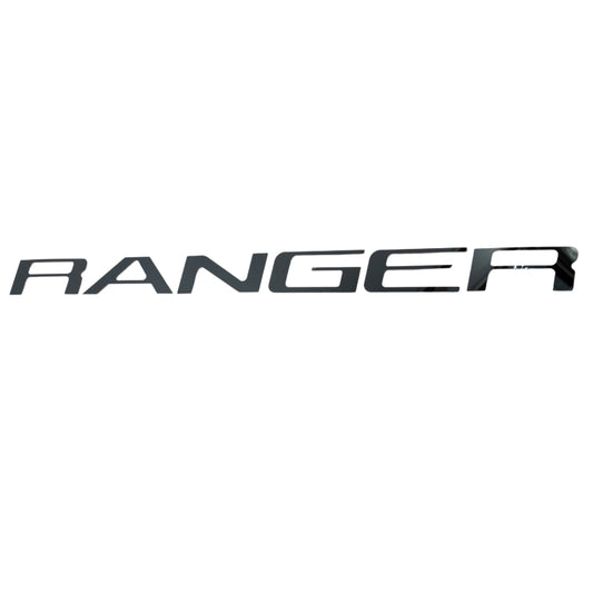 Putco Ford Ranger (Flat Cut) Tailgate - Black Platinum Stainless