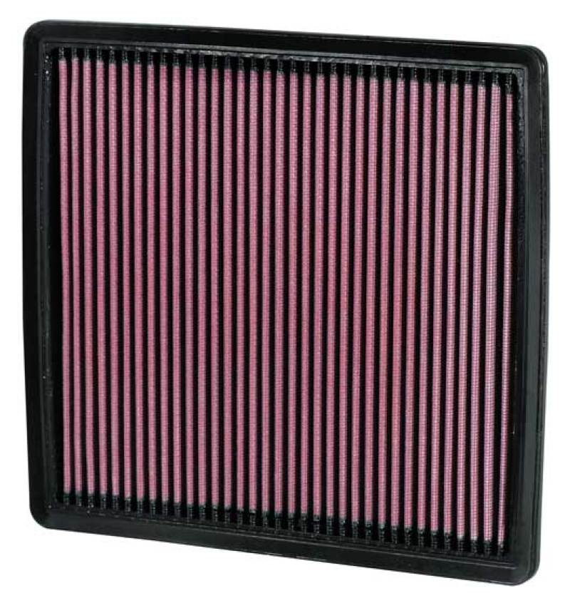 K&N High-Flow Drop-In Air Filter | Ford F-150 (09-13) / F-250/F-350/450/550 Super Duty (08-13) / F-150 Raptor (10-13, 17-20, 21-23, 24-26) (33-2385)