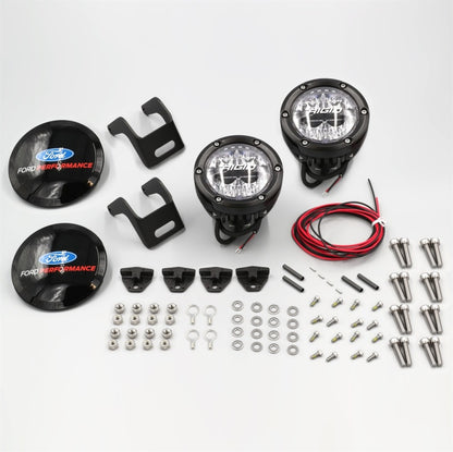Ford Racing 2021+ Ford Bronco Mirror Mounted 4in Rigid LED Lights Kit | Ford Bronco (21-26) (M-15200K-BML)