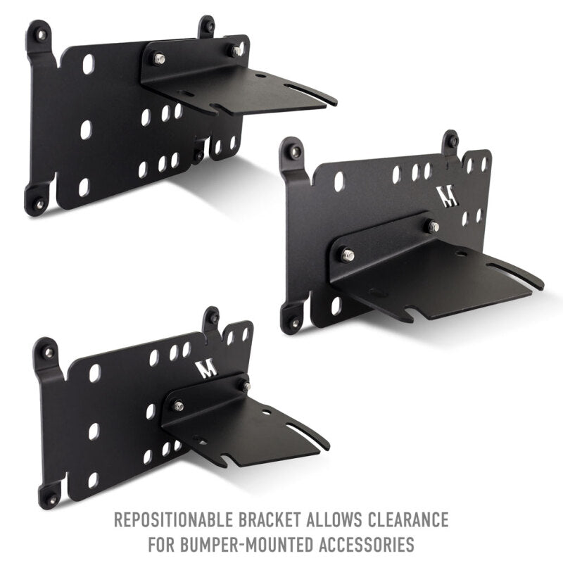 Mishimoto Modular Bumper License Plate Relocation | Ford Bronco (21+)(U725) (MMLP-BR-21M)