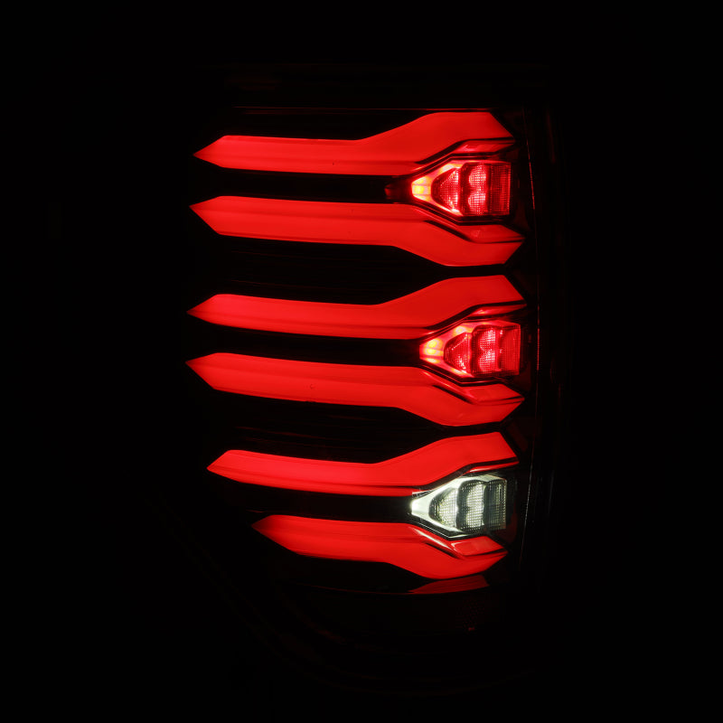 AlphaRex LUXX-Series LED Tail Lights Alpha-Black | Ford F150 (09-14) (653080)