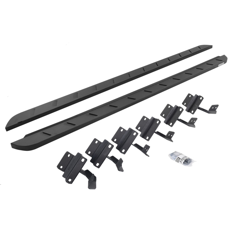Go Rhino 15-22 Ford F-150 SC 4DR RB10 Slim Running Boards Kit | Ford F-150 (15-26) / Raptor (17-26)