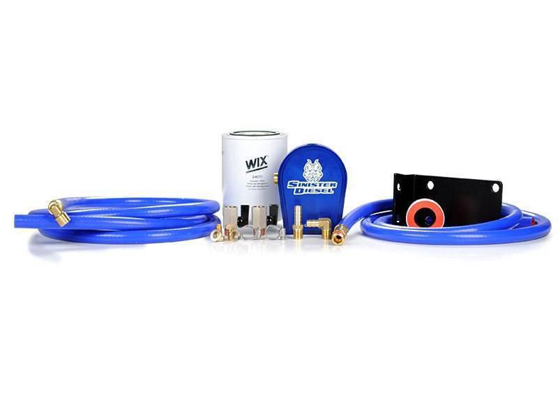 Sinister Diesel 7.5-12 Dodge 6.7L Cummins Coolant Filtration System | Ram 2500/3500 (SD-COOLFIL-6.7C-W)