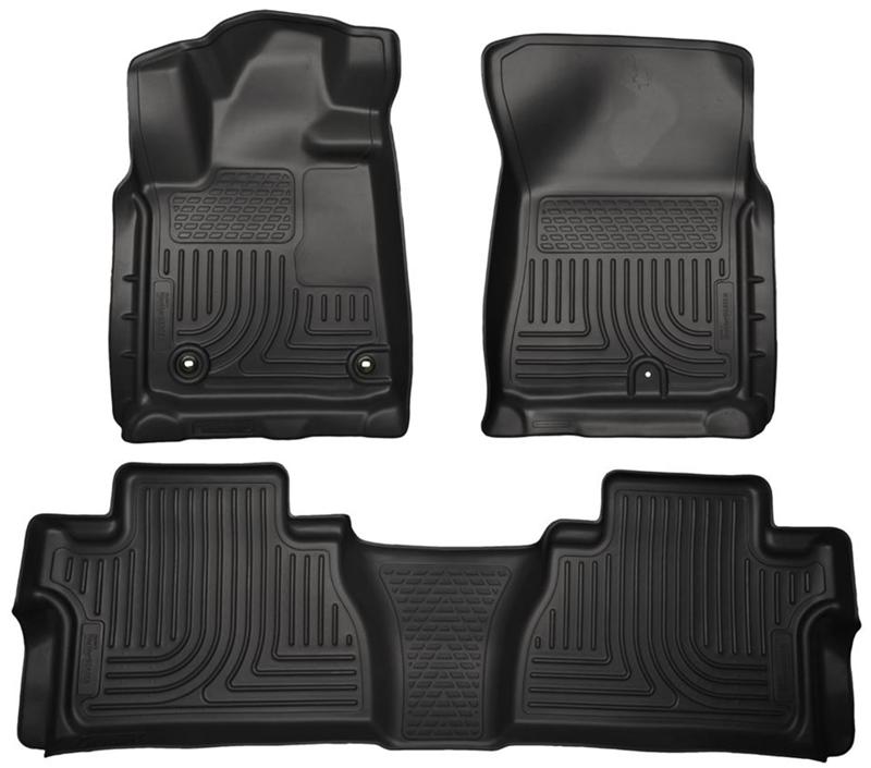 Husky Liners WeatherBeater Front & 2nd Seat Floor Liners | Toyota Tundra (14-18 / 19-21) (99561)
